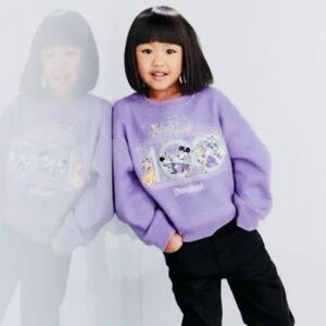 NWOT Disneyland Resort Mickey and Friends Disney100 Celebration Girls Sweatshirt
